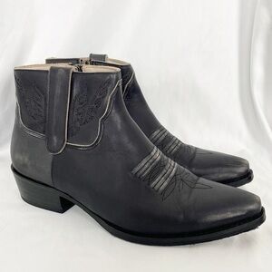 Anine Bing Axel Ankle Western Cowboy Boots